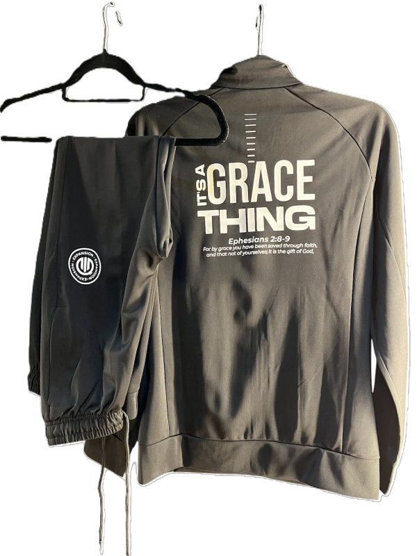 New Life Black/Grey tracksuit - Men - Image 2