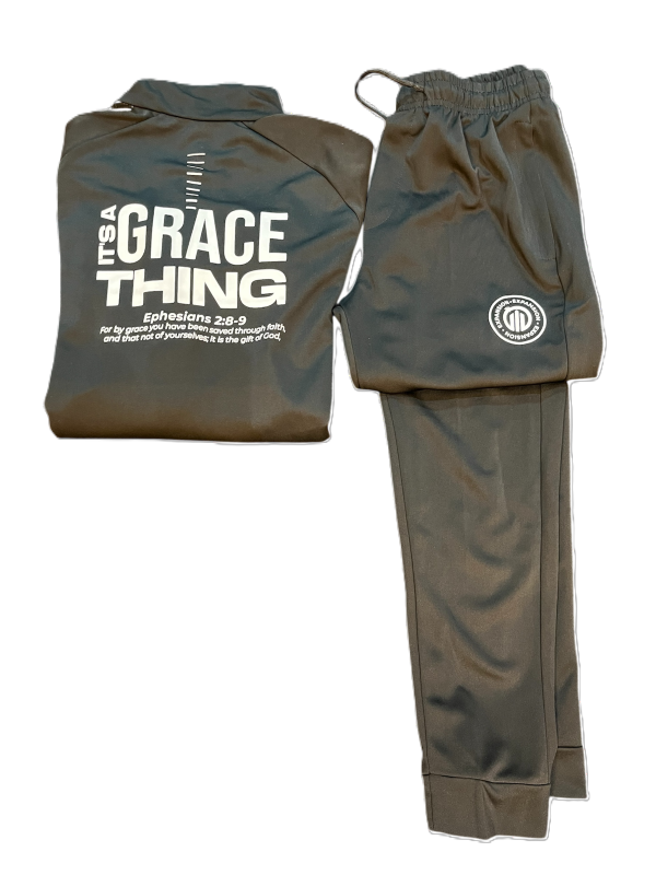 New Life Black/Grey tracksuit - Men - Image 4