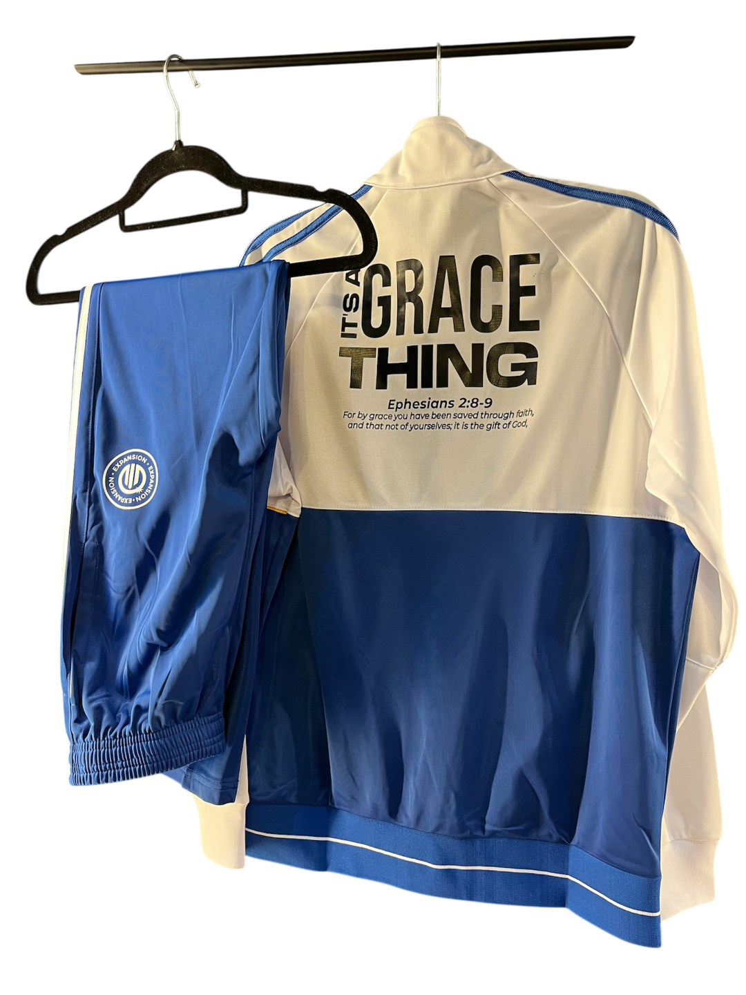 New Life Blue tracksuit Men - Image 2