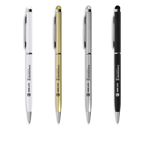 Abundance - Altitude Hamptons Slim Stylus Ball Pen